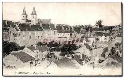 Cartes postales Chaumont Panorama