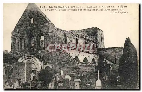 Cartes postales Heiltz le Maurupt L eglise