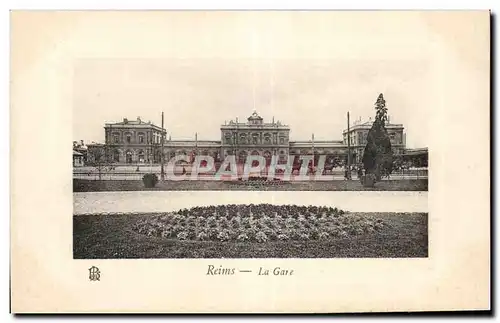 Cartes postales Reims La gare