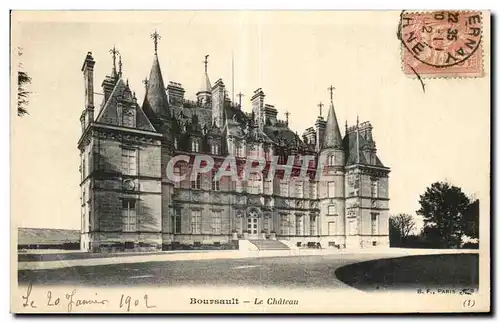 Cartes postales Le chateau de Boursault