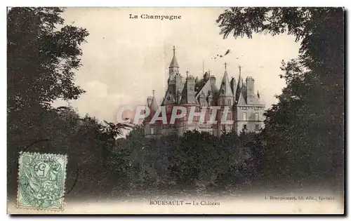 Cartes postales La champange boursault le chateau