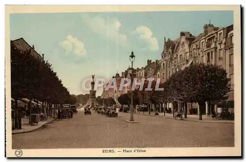 Cartes postales Reims place d Erlon