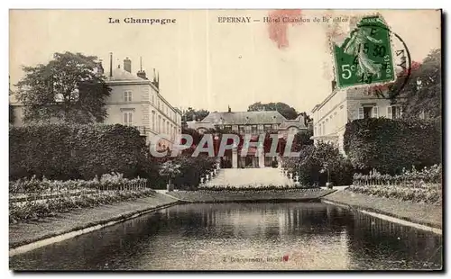 Cartes postales La champagne epernay hotel chandon de brailles