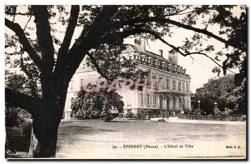 Cartes postales Epernay l Hotel de ville