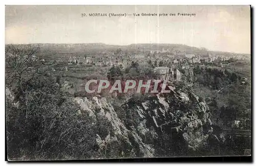 Cartes postales Mortain Vue generale prise des fresnayes