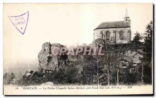 Cartes postales Mortian la petite chapelle saint michel cote nord est alt 314m