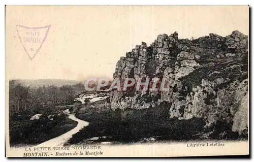 Cartes postales La Petite suisse normande Mortain rochers de la montjole