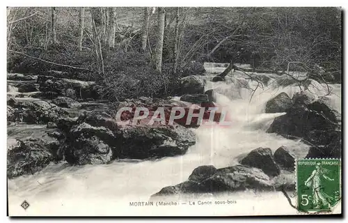 Cartes postales Mortain La cance sous bois