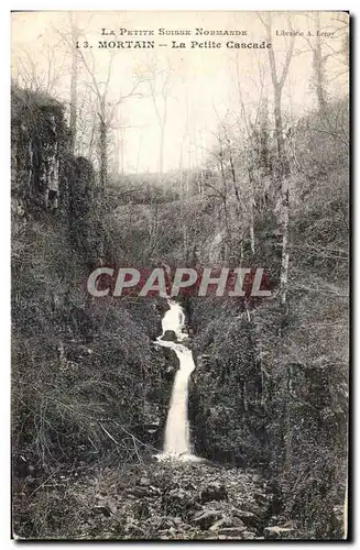 Ansichtskarte AK La petite suisse normande Mortain la petite cascade