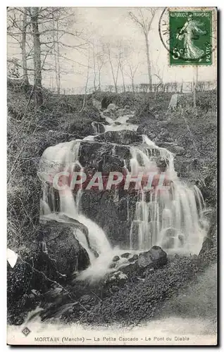 Ansichtskarte AK Mortain La petite cascade Le pont du diable