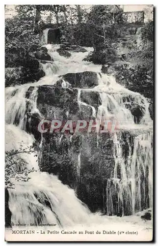 Cartes postales Mortain La petite cascade au pont du diable