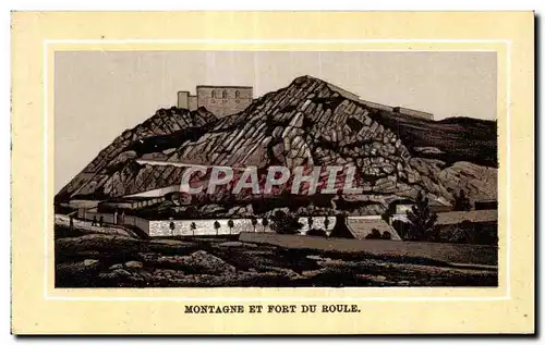 Cartes postales Cherbourg Montagne et fort du Roule