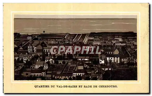 Cartes postales Cherbourg Quartier du Val de Marne et rade de Cherbourg