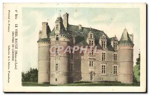 Cartes postales Le vieil Bauge chateau de landier