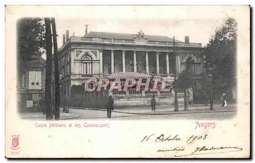 Cartes postales Angers Cercle Milltaire et des commercants