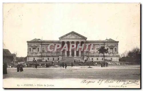 Cartes postales Angers Palais de justice