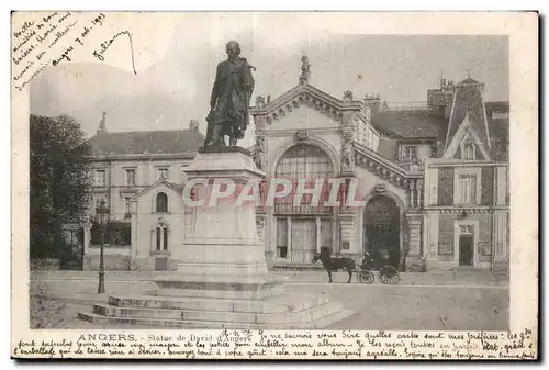 Cartes postales Angers Statue de David d Angers