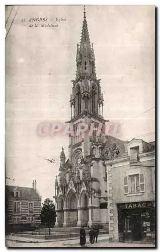 Cartes postales Angers Eglise de la Madeleine