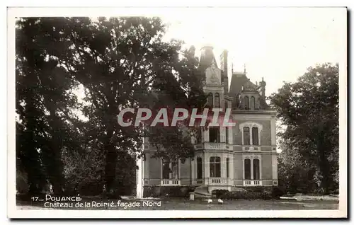 Cartes postales Pouance chateau de la Roirie facade nord