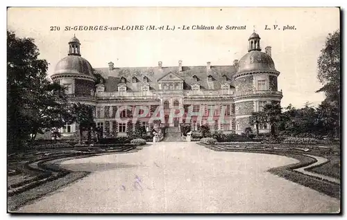 Cartes postales St Georges loire M et L le chateau de serrant L V phot