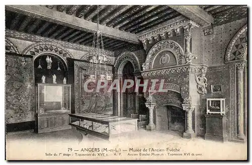 Ansichtskarte AK Angers Musee de l Ancien Eveche salle du l Etage tapisseries du xvi A P Ancien eveche