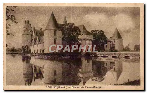 Cartes postales Ecuille chateau du plessis bourre