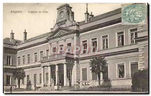 Cartes postales Angers Hotel de ville