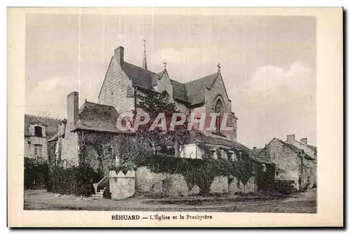 Cartes postales Behuard L eglise et le presbytere