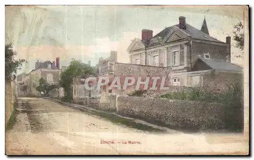 Cartes postales Etriche La mairie