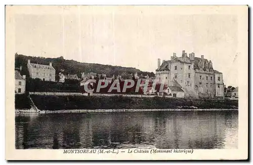 Cartes postales Montsoreau le chateau