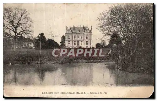 Ansichtskarte AK Le Louroux Beconnais Chateau du Pey