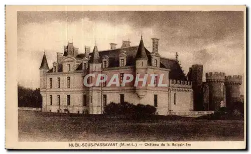 Cartes postales Nueil sous Passavant Chateau de la Boissiniere