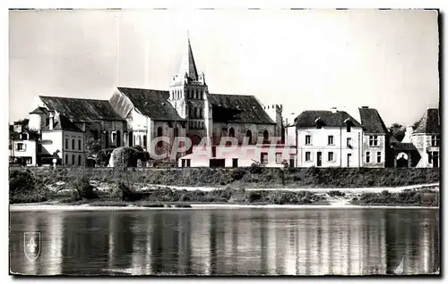 Cartes postales moderne Eglise de Cunault sur les bords de la Loire