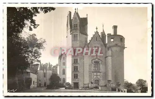 Cartes postales Montreuil Bellay Chateau (Mon hist) reconsruuit au XIV et au XV siecles Cour interieure