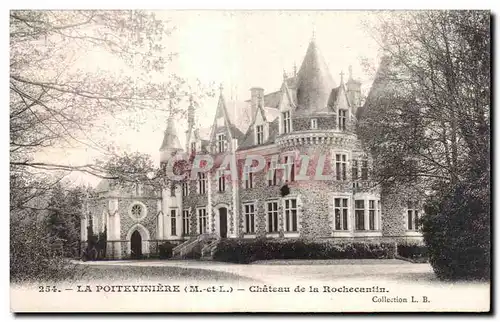 Cartes postales La Poiteviniere Chareau de la Rochecantin