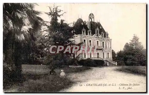 Cartes postales Chatelais Cbaleau St Julien