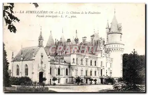 Cartes postales Jumelliere Le Cbateau de la Faultriere Facade principale