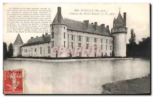 Cartes postales Ecuille Cbateau du Plassis Bourre