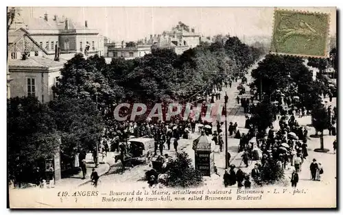 Cartes postales Angers Bouievard de la Marrie actuellement boulevard bessonneau