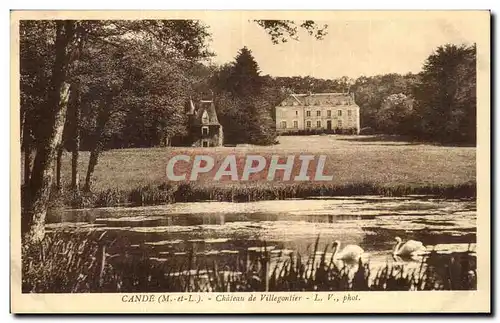 Cartes postales Cande Chateau de Villegontier