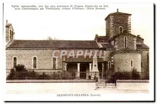 Ansichtskarte AK Germigny des Pres (Loiret)