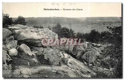 Cartes postales Malesherbes Descente des Geants