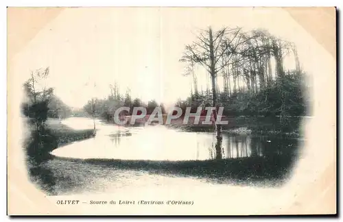 Cartes postales Olivet Source du Loiret (Environs d Orleans)