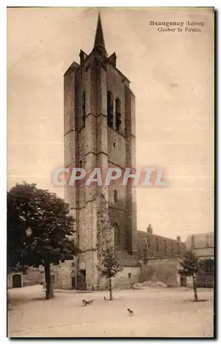 Cartes postales Beaugency (Loiret) Clocher St Firmin