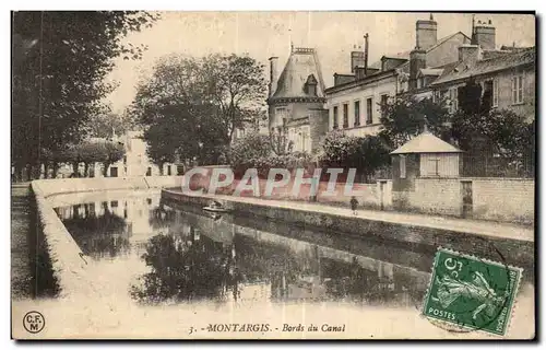 Cartes postales Montargis Bords du Canal