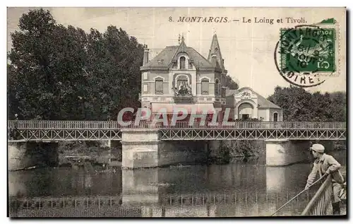 Cartes postales Montargis Le Loing et Tivoli