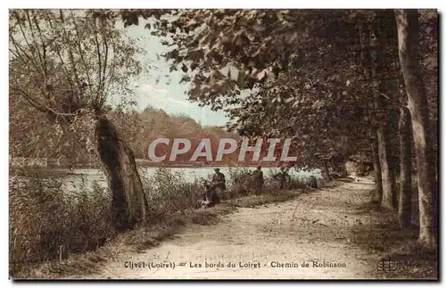 Cartes postales Olivet Les Bords du Loiret Chemin de Robinson