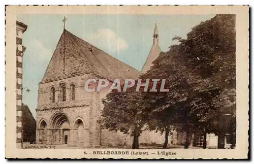 Ansichtskarte AK Bellegarde L Eglise