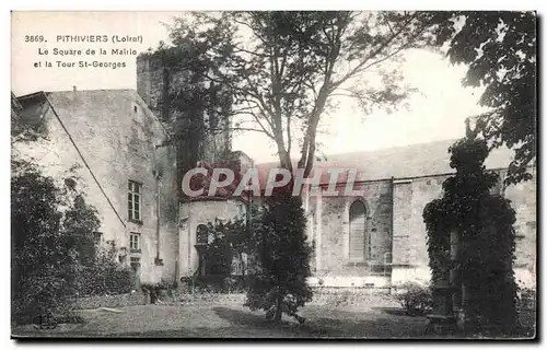 Ansichtskarte AK Pithiviers Le Square de la Malrle et la Tour St Georges