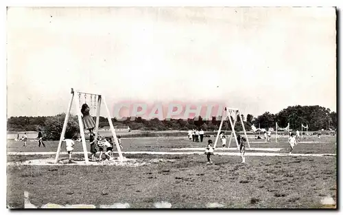 Cartes postales moderne Cobreux L Etang da la Vallee la Plage Enfants Balancoires